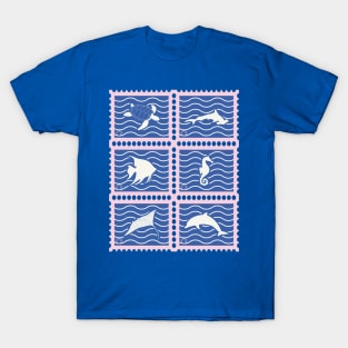 Stamp of Ocean Life T-Shirt